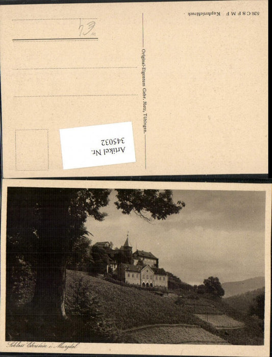 345032, Eberstein Castle in the Murg Valley near Gernsbach