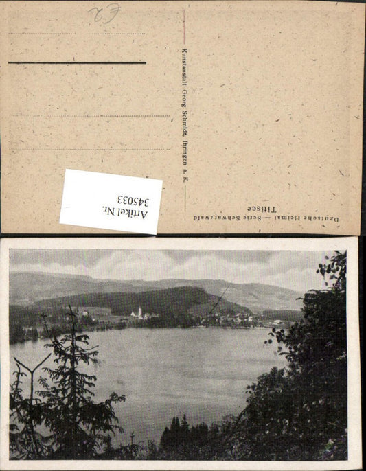 345033,Titisee im Schwarzwald See