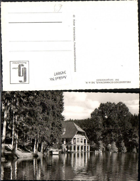 345097, Freudenstadt in the Black Forest, Langenwaldsee Lake