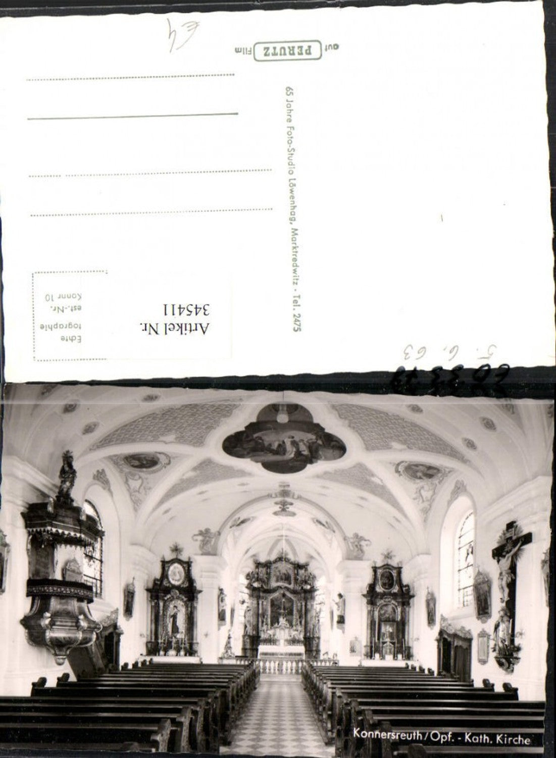 345411,Konnersreuth Katholische Kirche Innenansicht