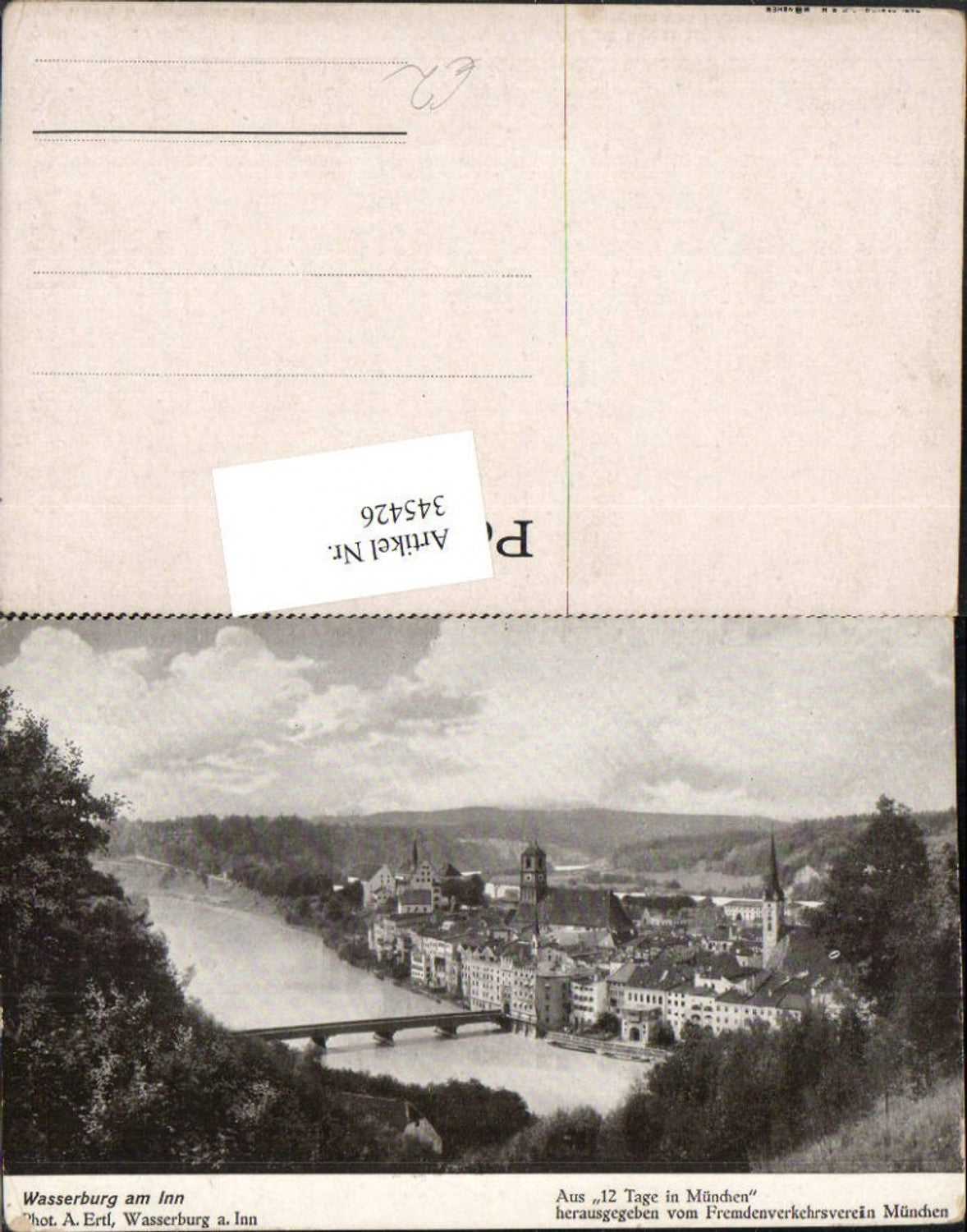 345426,Wasserburg am Inn Totale Brücke