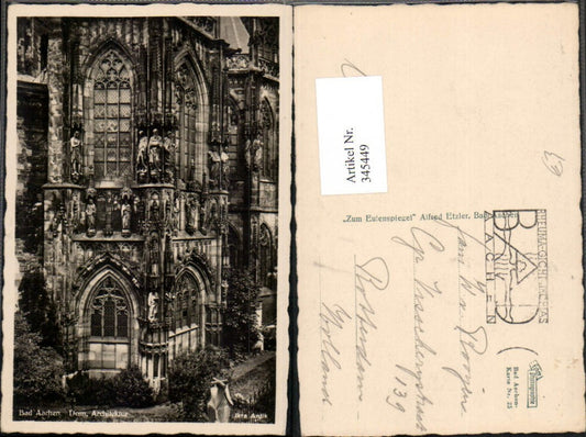 345449,Bad Aachen Dom Architektur