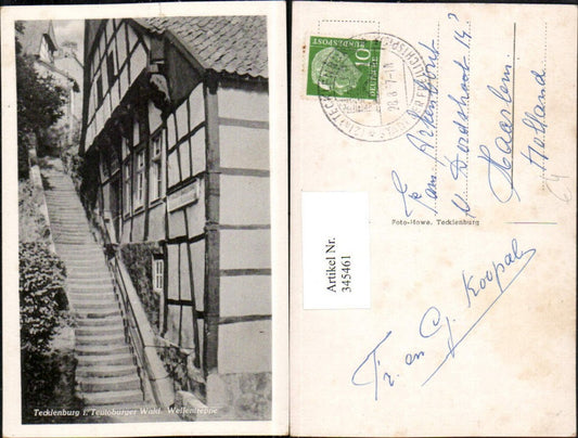 345461,Tecklenburg im Teutoburger Wald Wellentreppe Stiegen