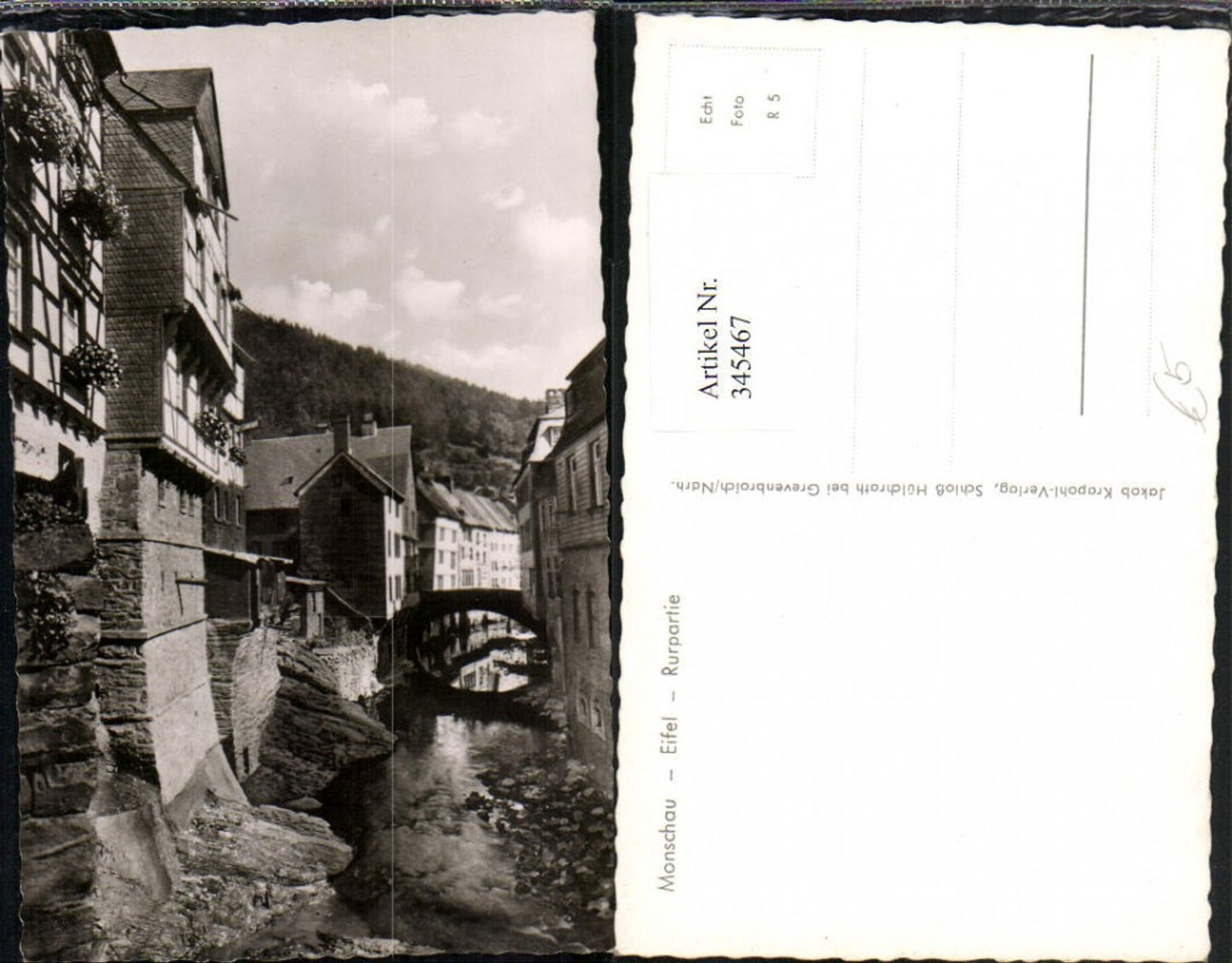 345467,Monschau in d. Eifel Rurpartie Motiv