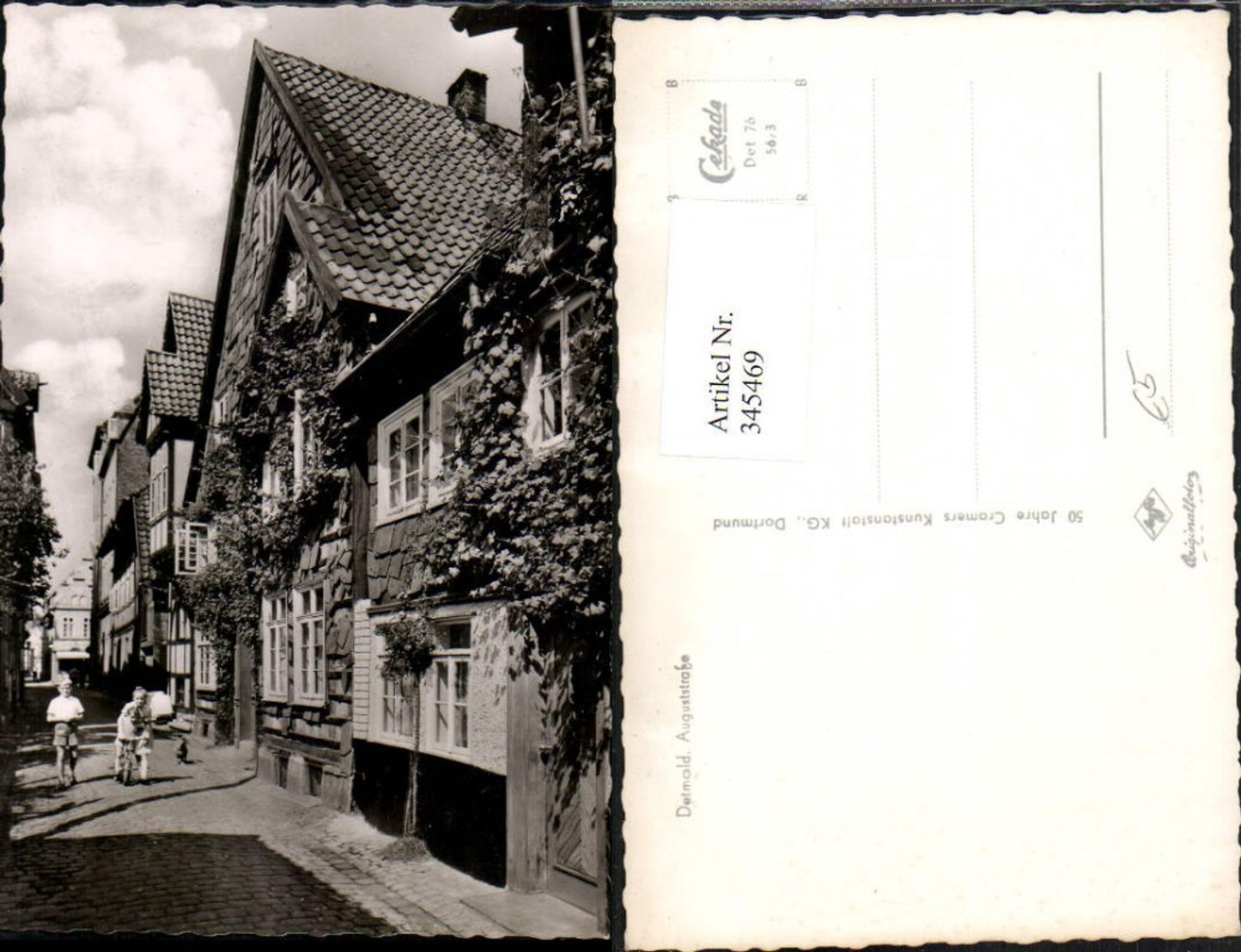 345469,Detmold Auguststraße Straßenansicht