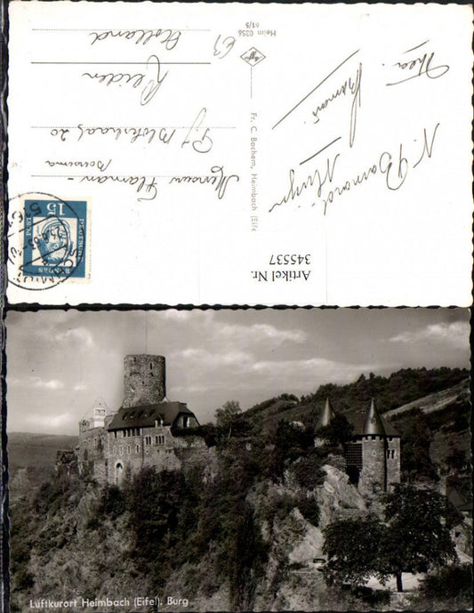 345537,Heimbach in d.Eifel Burg