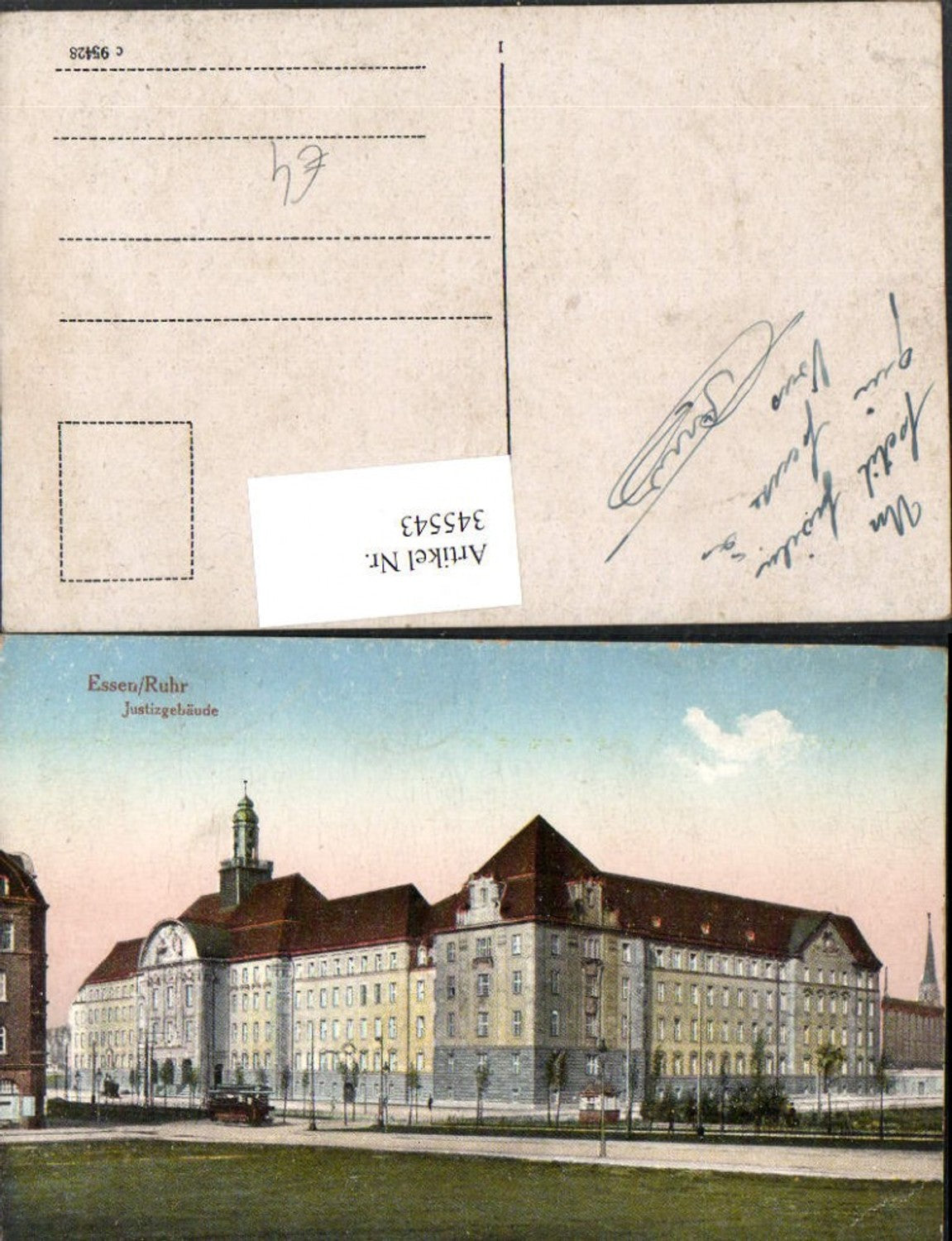 345543,Essen Justizgebäude Gebäude