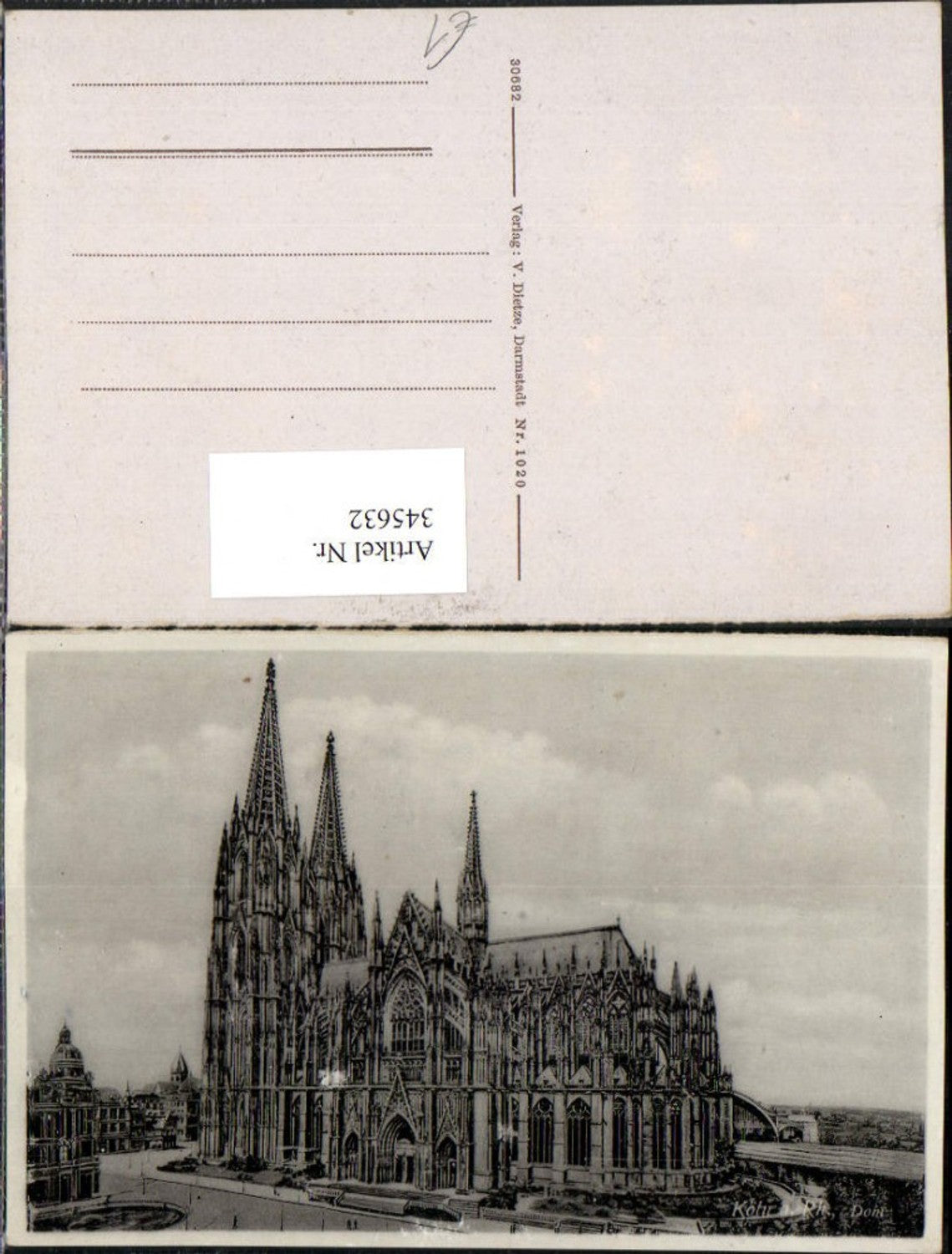 345632,Köln am Rhein Dom Kirche