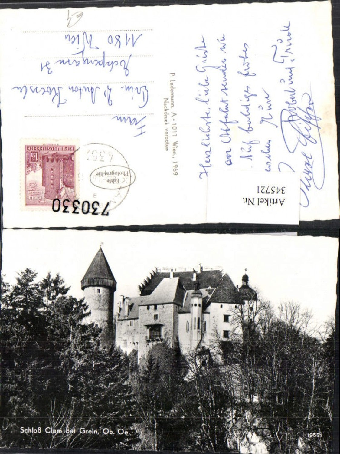 345721,Schloss Burg Clam b. Grein