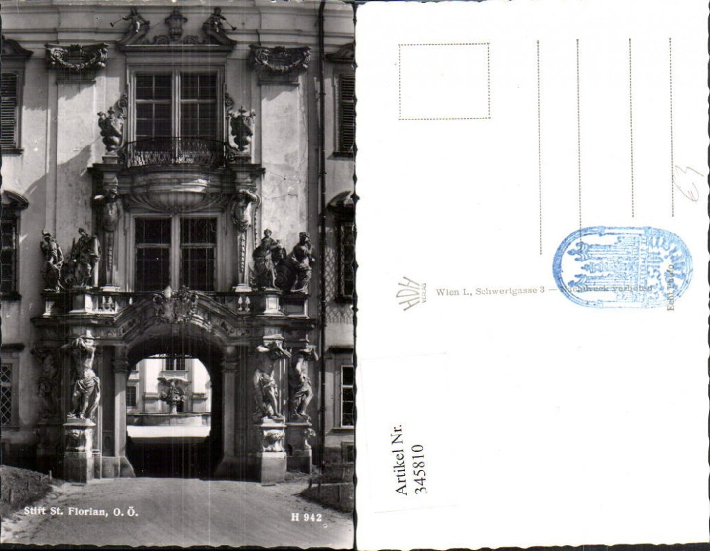 345810,Stift St. Florian Portal Tor pub Foto Hubmann 942