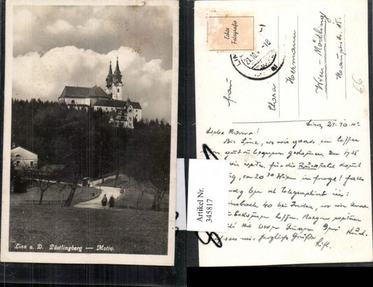 345817,Linz an d. Donau Pöstlingberg Kirche Motiv