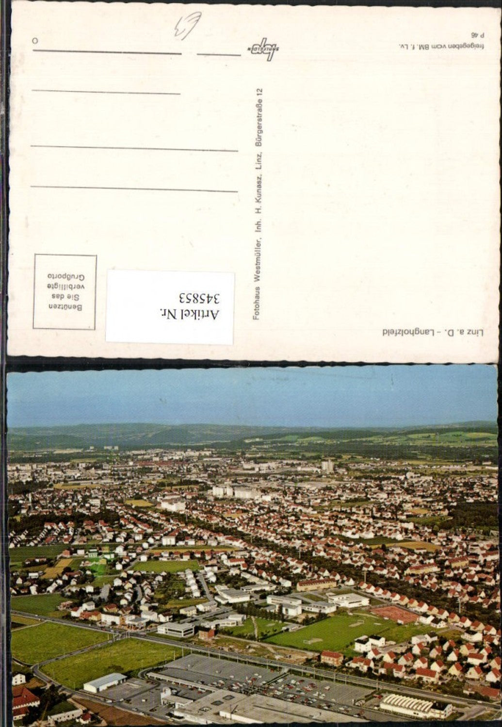 345853,Linz an d. Donau Langholzfeld Totale