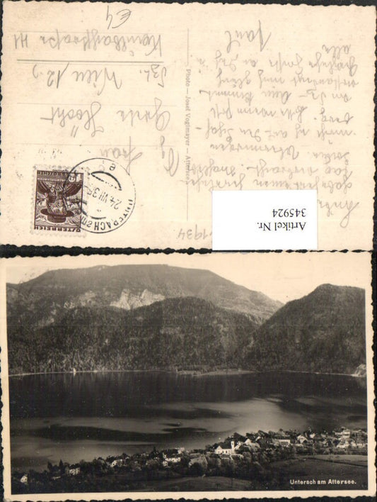 345924,Unterach am Attersee Totale Bergkulisse
