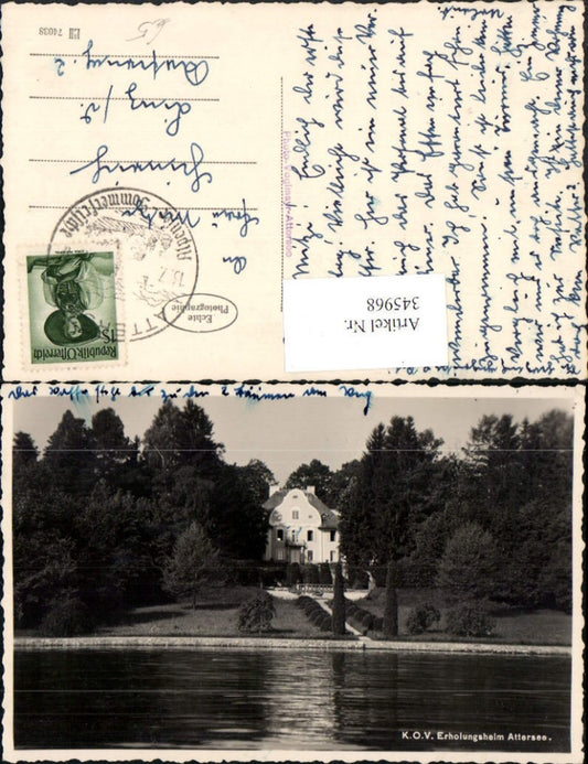 345968,Erholungsheim Attersee b. Attersee