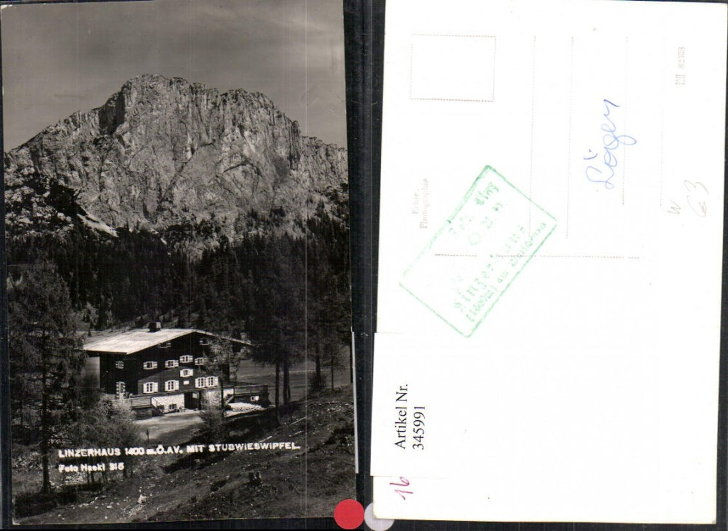 345991,Linzerhaus b. Spital am Pyhrn m. Stubwieswippel Bergkulisse