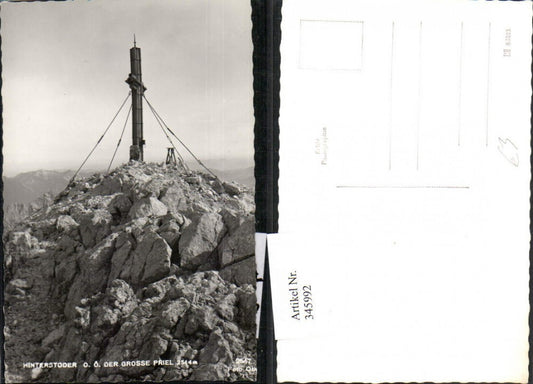 345992,Hinterstoder Der Große Priel Berggipfel Gipfelkreuz