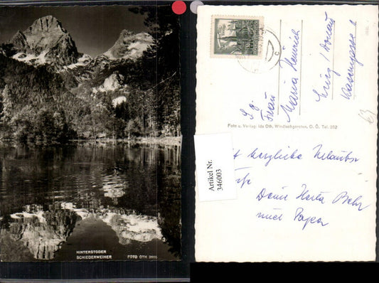 346003,Hinterstoder Schiederweiher See Bergkulisse pub Foto Oth 2605