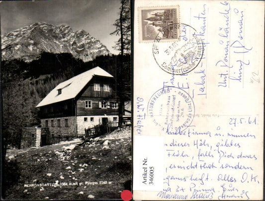 346005,Pyhrgasgatterl b. Spital am Pyhrn m. Großen Pyhrgas Bergkulisse