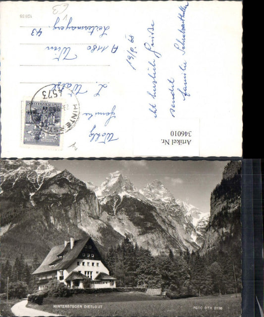 346010,Hinterstoder Dietlgut Bergkulisse pub Foto Oth 2636