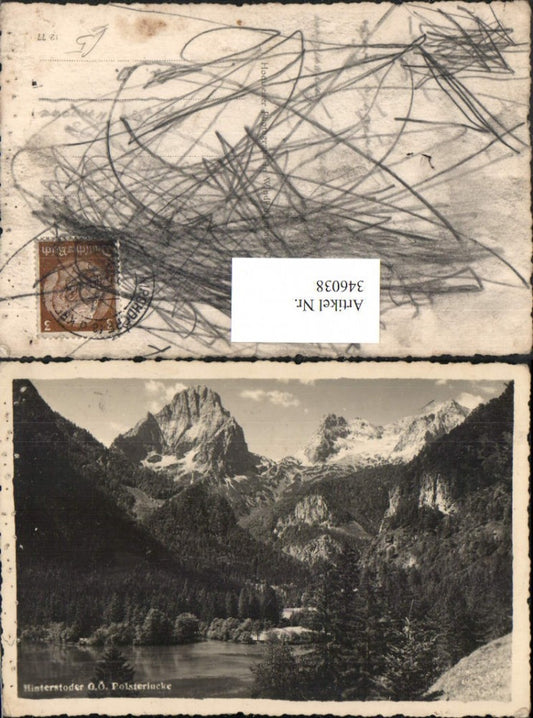 346038,Hinterstoder Polsterlucke Bergkulisse