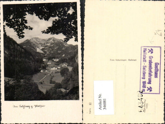 346081,Am Salzberg b. Hallstatt Bergkulisse