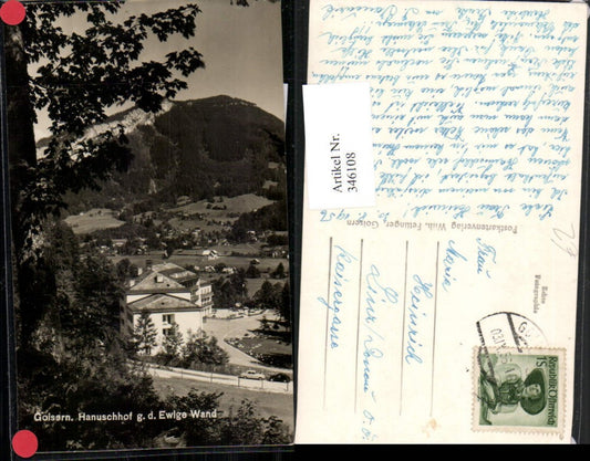 346108,Goisern Hanuschhof geg. Ewige Wand