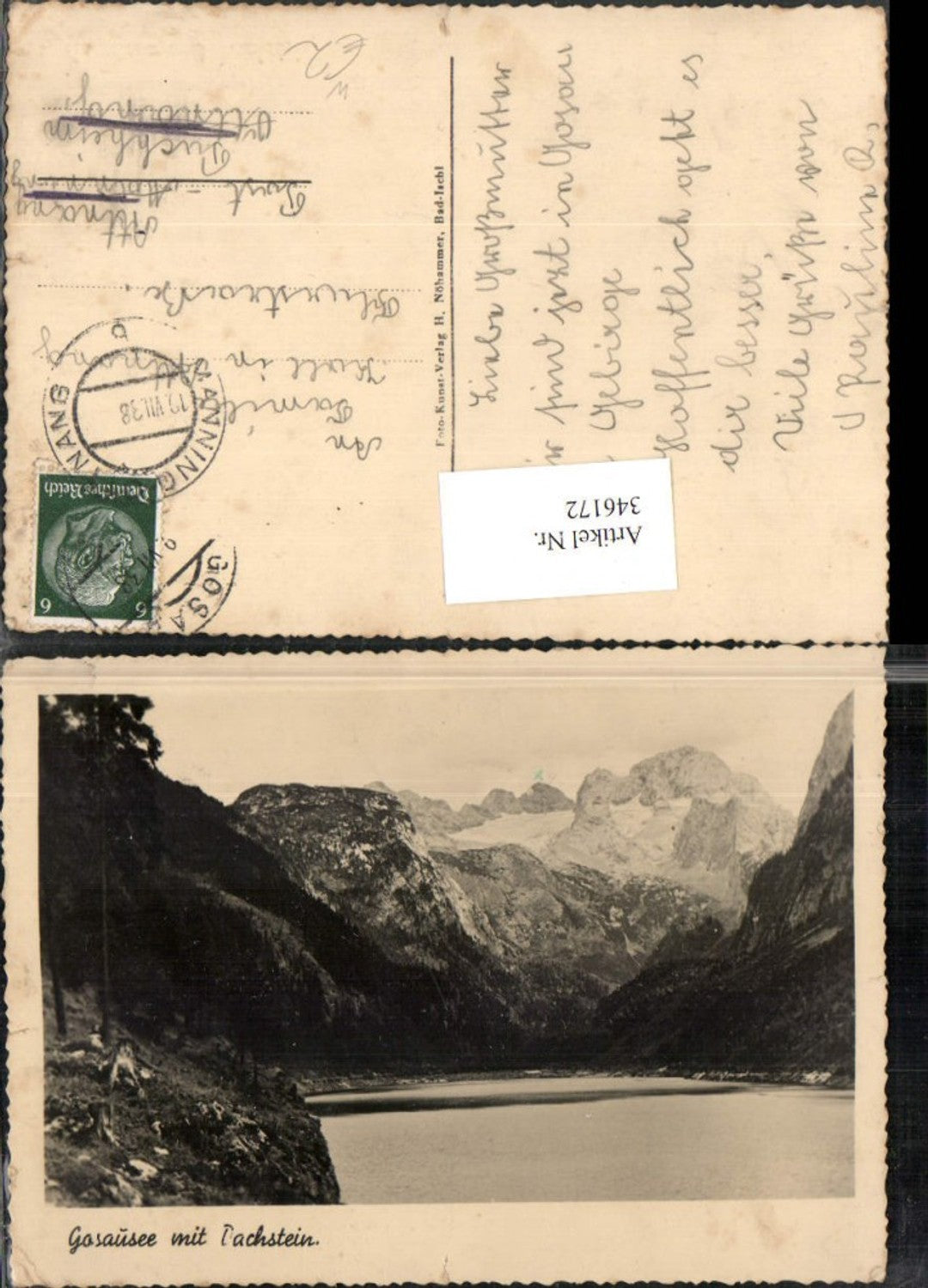 346172,Gosausee See b. Gosau m. Dachstein Bergkulisse
