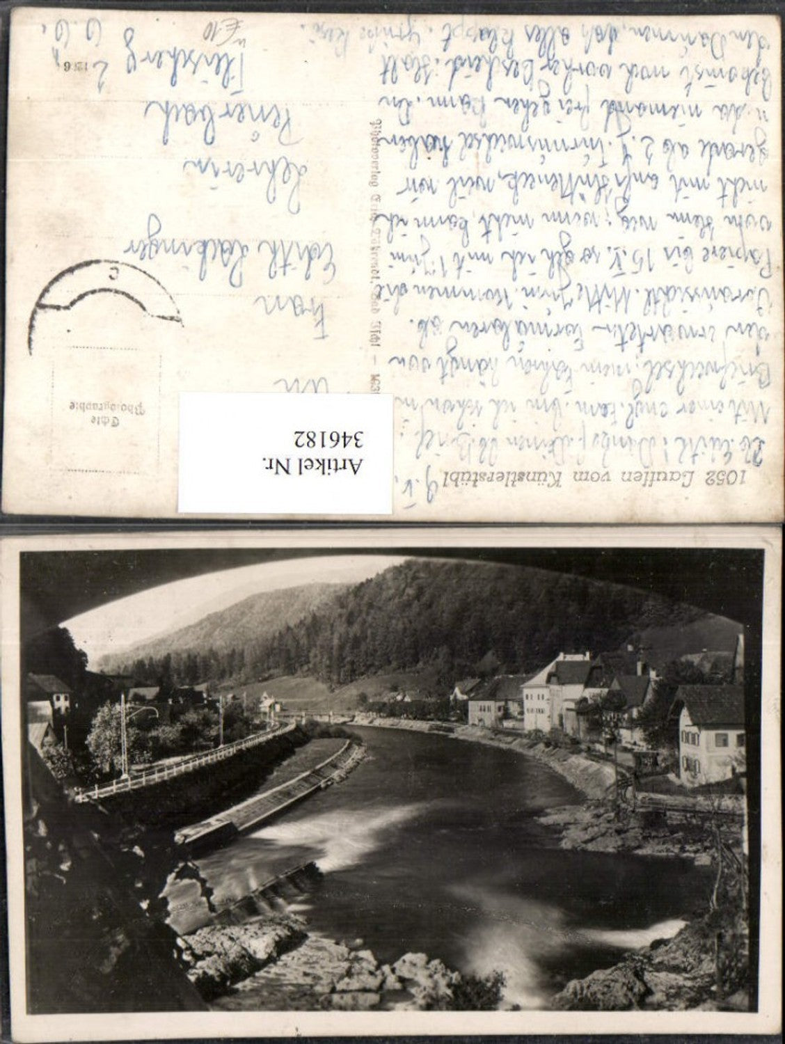 346182,Lauffen vom Künstlerstübl b. Bad Ischl