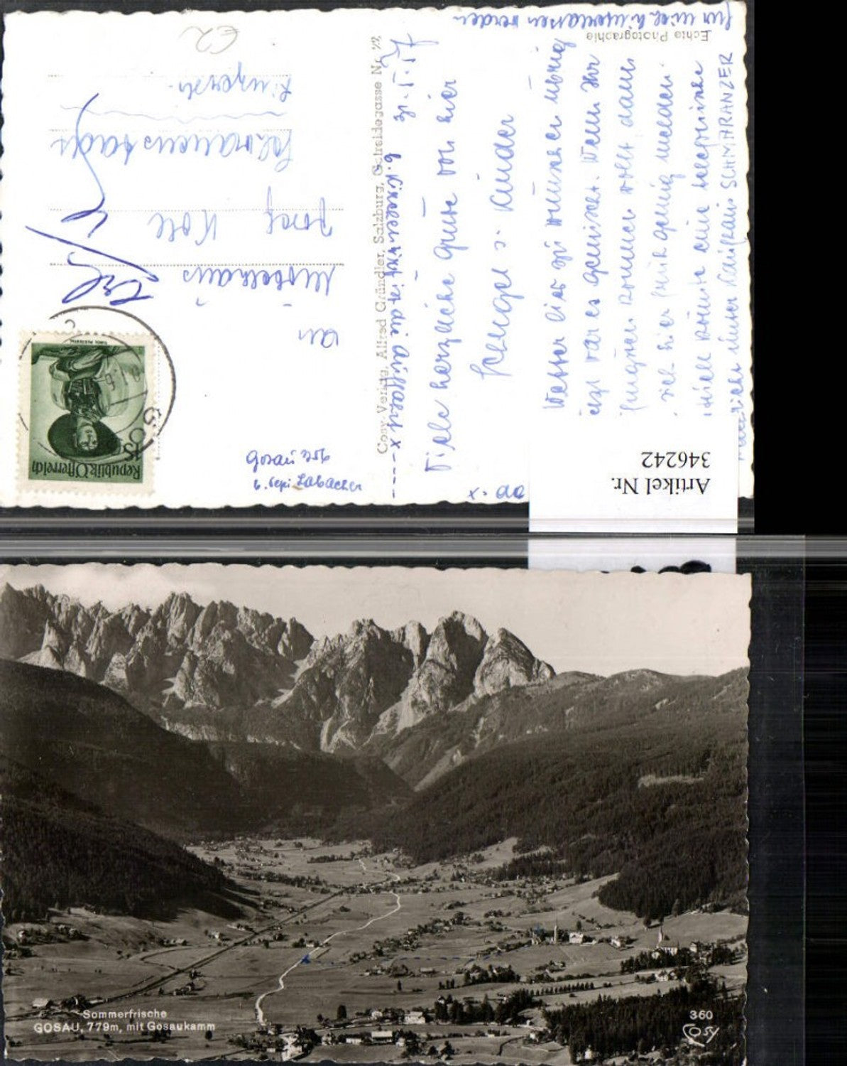 346242,Gosau Totale m. Gosaukamm Bergkulisse pub Cosy 360