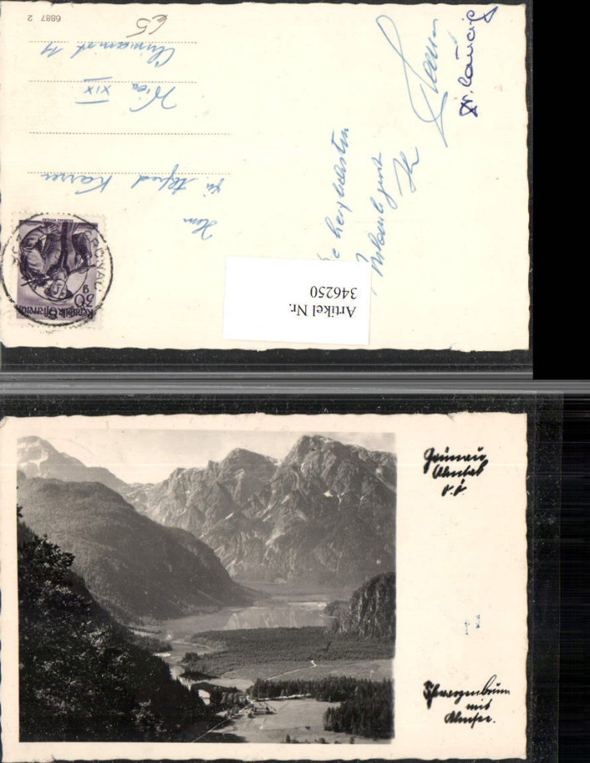 346250,Grünau im Almtal Almsee See Bergkulisse