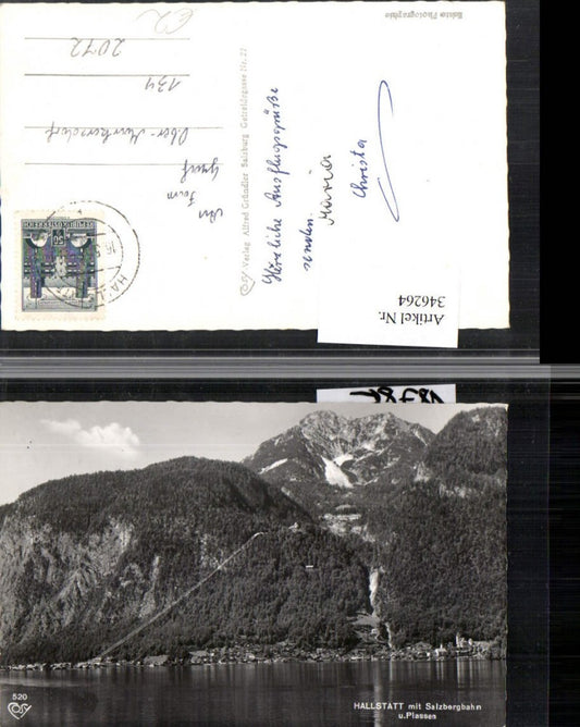 346264,Hallstatt m. Salzbergbahn u. Plassen Bergkulisse pub Cosy 520