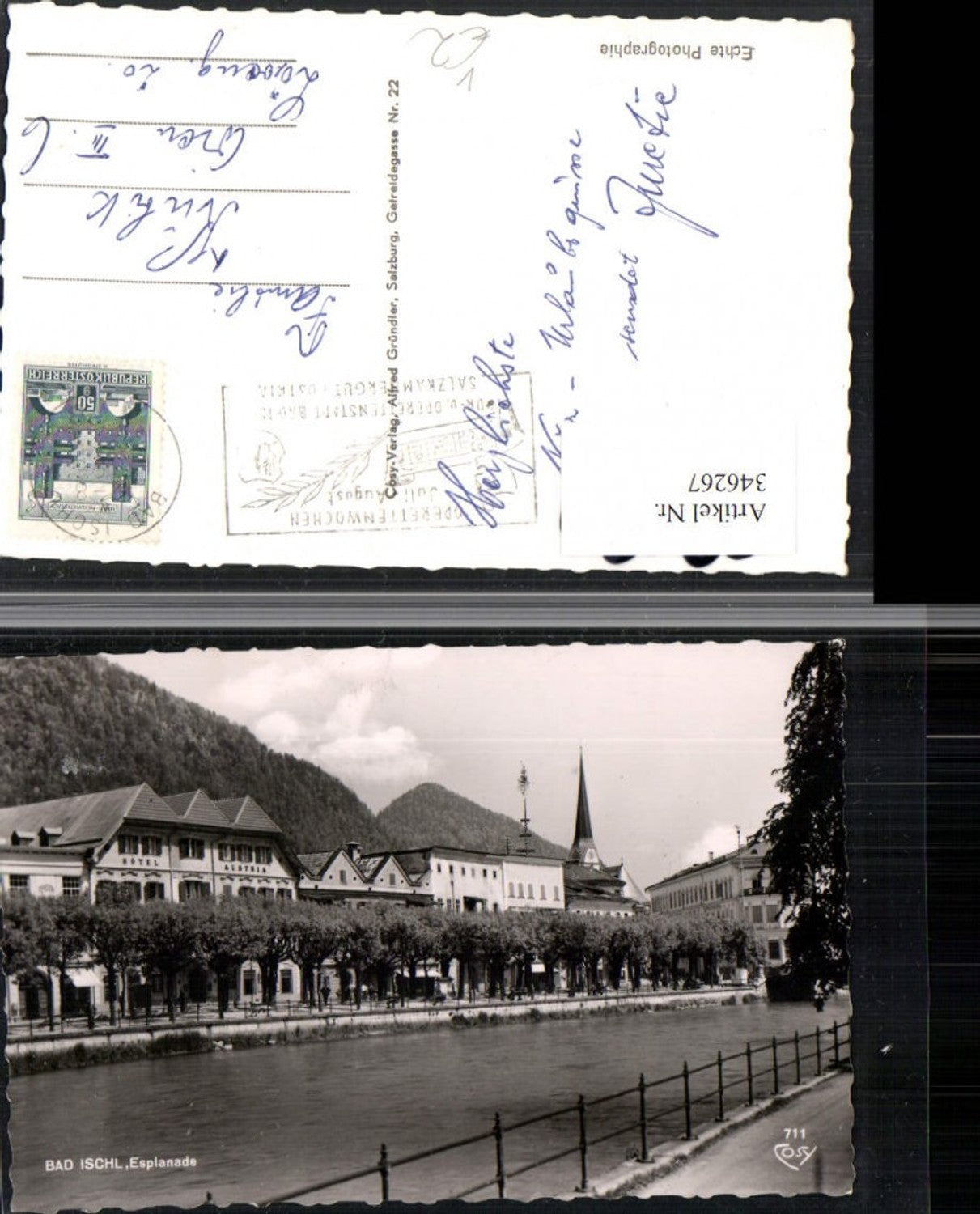 346267,Bad Ischl Teilansicht Esplanade Maibaum Hotel Austria pub Cosy 711