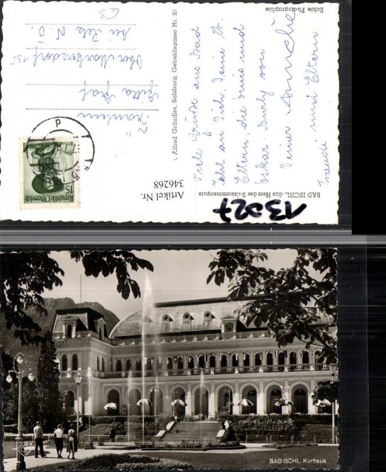 346268,Bad Ischl Kurhaus pub Cosy 703a