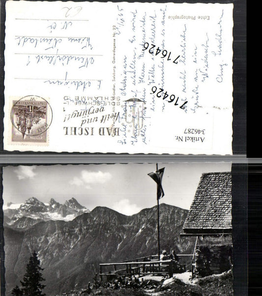 346287,Bad Ischl Katrin-Alm Almhütte m. Hohen Dachstein Bergkulisse pub Cosy 678a