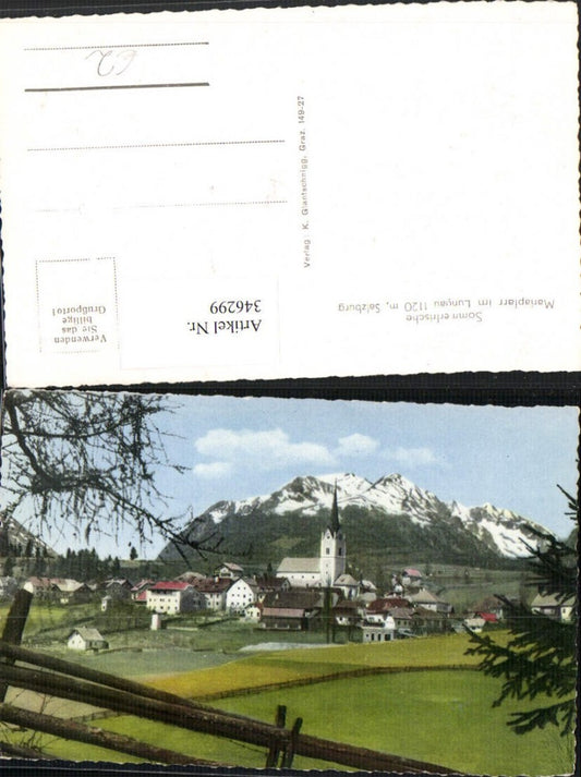 346299,Mariapfarr im Lungau Totale Bergkulisse