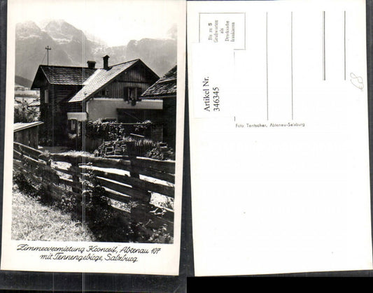 346345,Abtenau Zimmervermietung Kronreif Bergkulisse