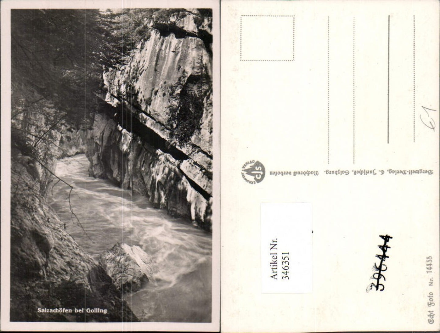 346351,Salzachöfen b. Golling Wildbach