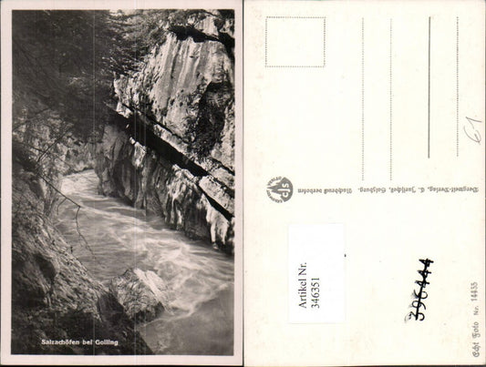 346351,Salzachöfen b. Golling Wildbach