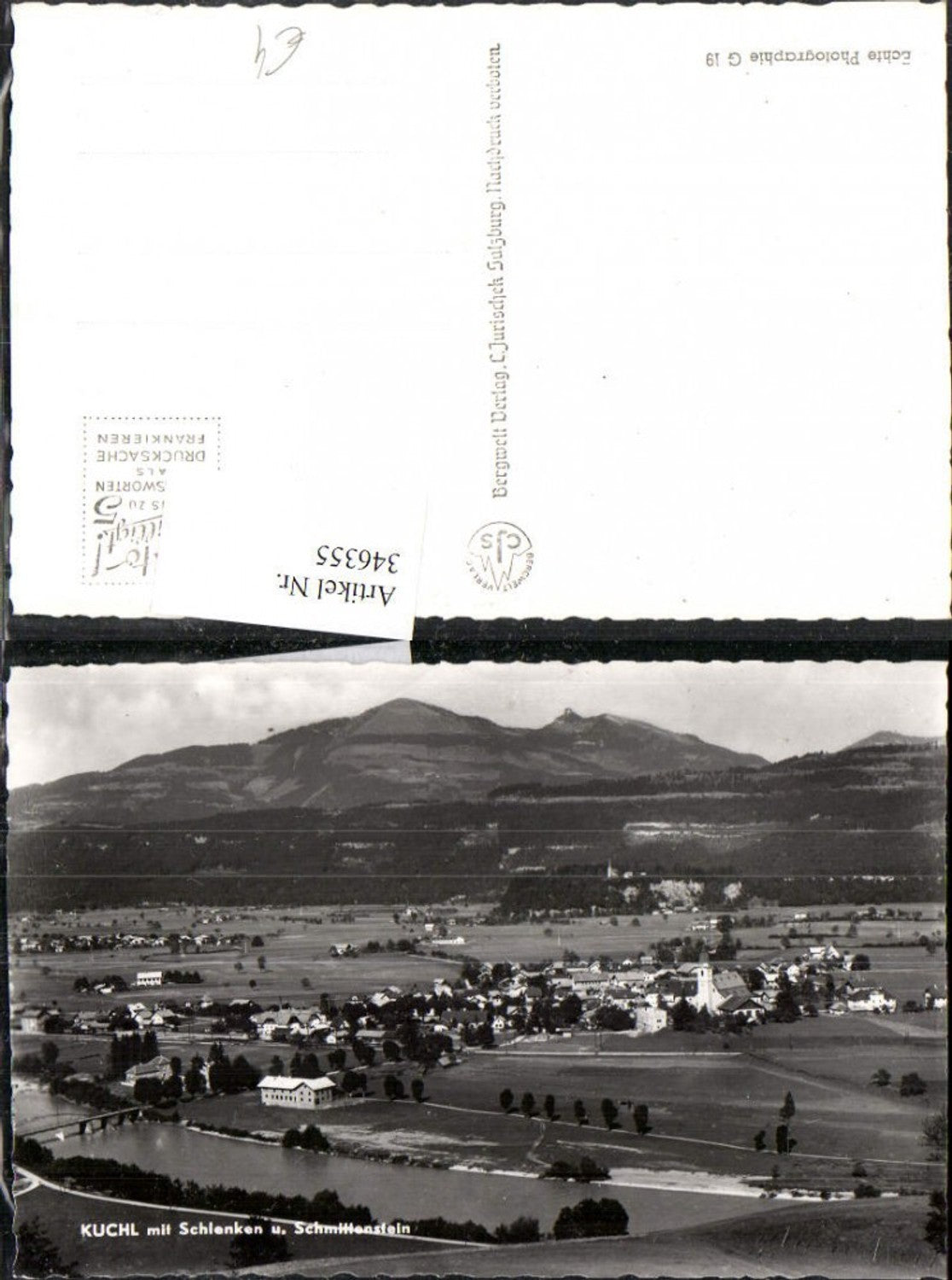 346355,Kuchl Totale m. Schlenken u. Schmittenstein