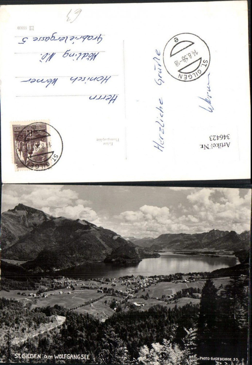 346423,St. Gilgen am Wolfgangsee Totale pub Foto Gastberger 55