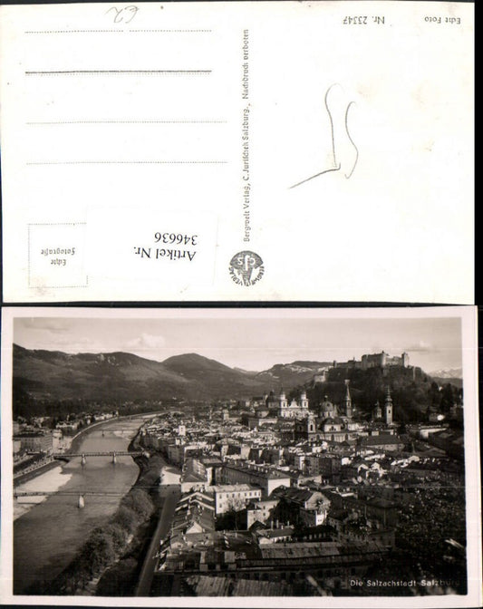 346636,Salzburg Totale m. Festung