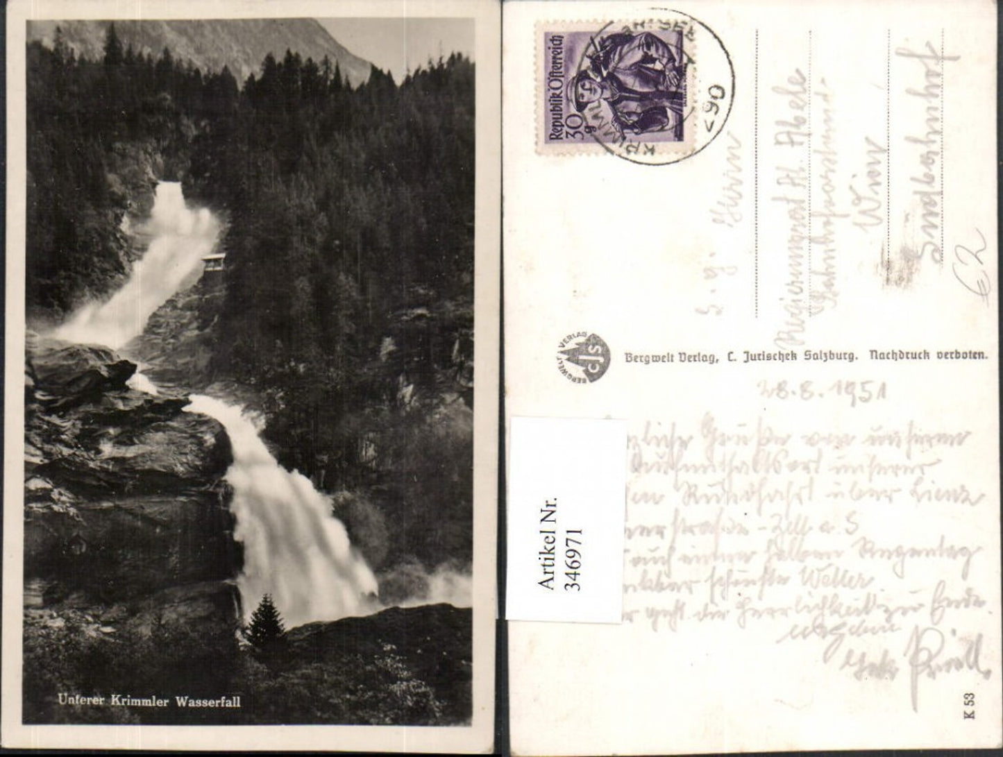 346971,Unterer Krimmler Wasserfall b. Krimml