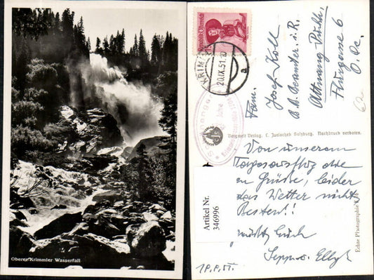 346996,Oberer Krimmler Wasserfall b. Krimml