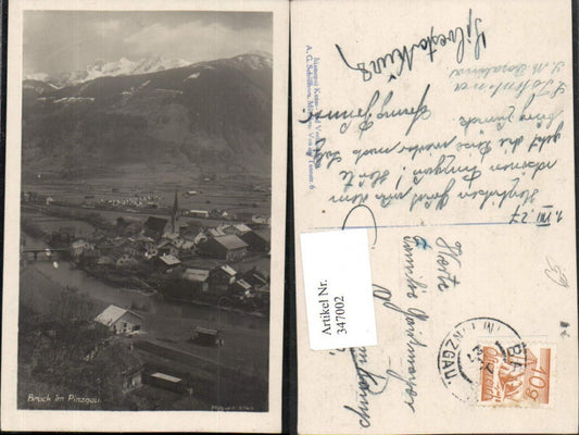 347002,Bruck im Pinzgau Totale Bergkulisse