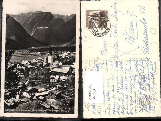 347003,Neukirchen am Großvenediger Totale Bergkulisse