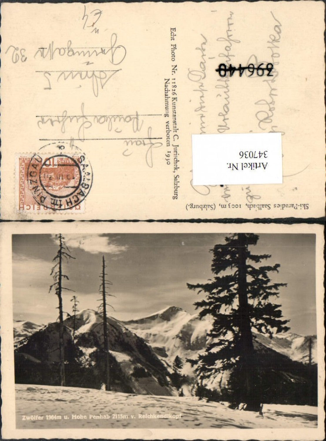 347036,Saalbach Zwölfer Hohe Penhab vom Reichkendlkopf Bergkulisse