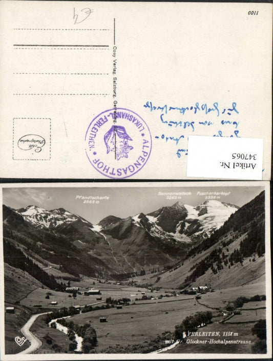 347065,Ferleiten m. Großglockner-Hochalpenstraße Bergkulisse pub Cosy
