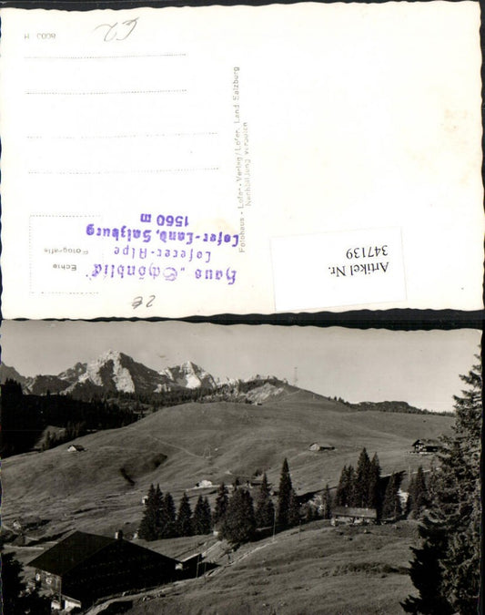 347139,Haus Schönblick b. Lofer Bergkulisse