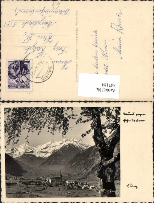 347184,Rauris Totale geg. Hohe Tauern Bergkulisse