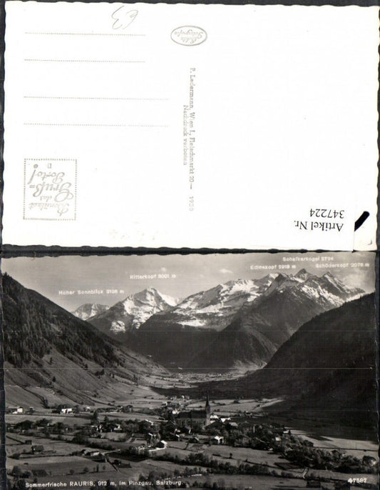 347224,Rauris im Pinzgau Totale Bergkulisse